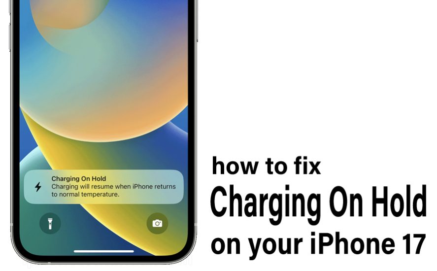 iphone 17 charging on hold