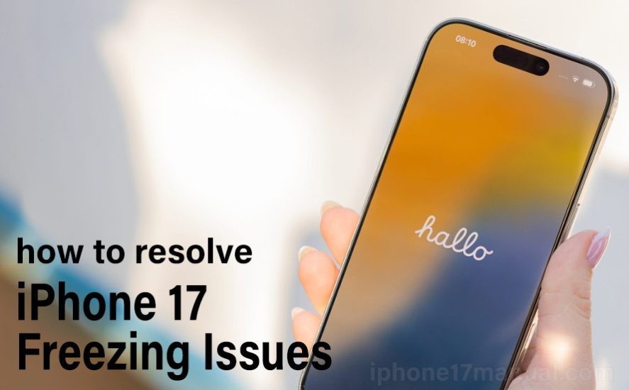 iphone 17 frozen
