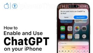 enable chatgpt on iphone 17