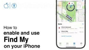 use find my on iphone 17